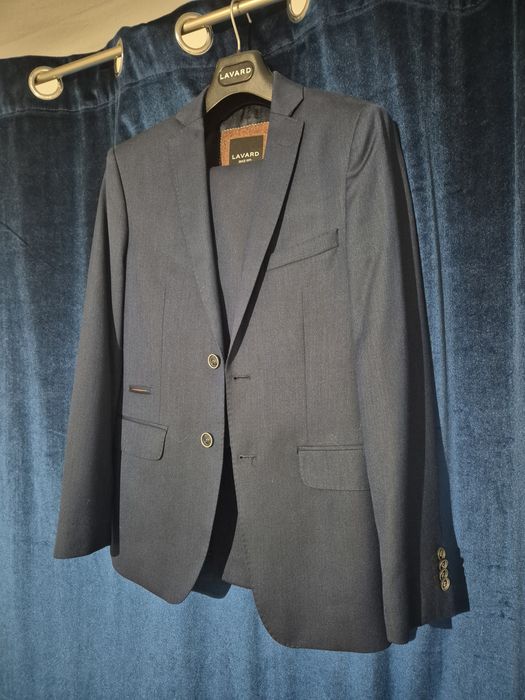 Garnitur Lavard Granatowy  Studniówka