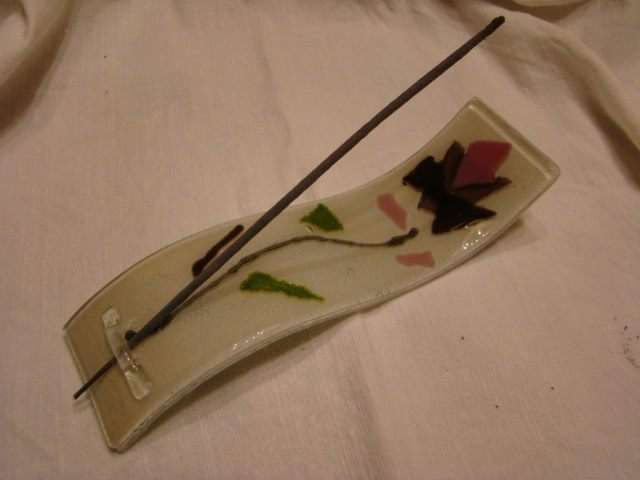 Queimadores de Incenso- Artesanais, técnica de Fusão de Vidro