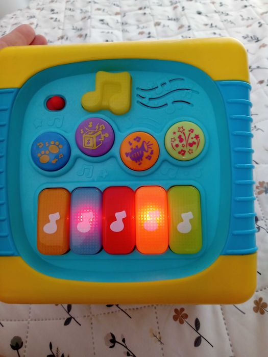 Kostka edukacyjna dla dziecka sorter bębenek