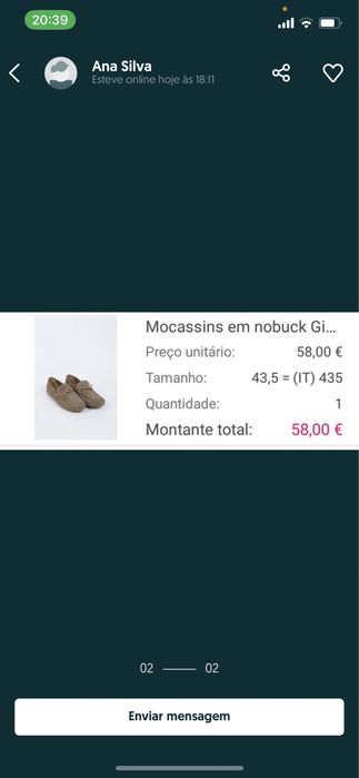 Sapatos novos n 43 Geox