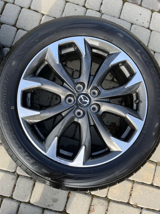 Alufelgi 5x114,3 19 cali Mazda Cx-5 Cx-7 Cx-9 opony 225/55/19 z 2024