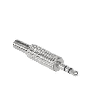 Wtyk Jack 3.5 stereo metalowy na kabel