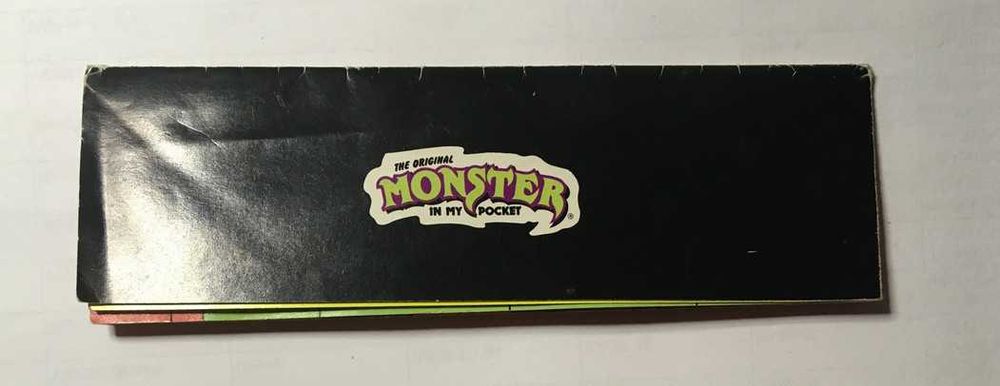 Katalog Monster in my Pocket 1990 nr 1 kolekcjonerski rzadkość