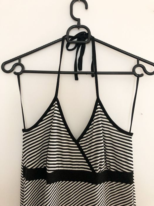 Letnia sukienka w paski H&M 34