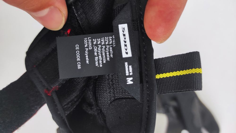 Rękawice motocykl SPIDI G-CARBON C88 Czerwone M