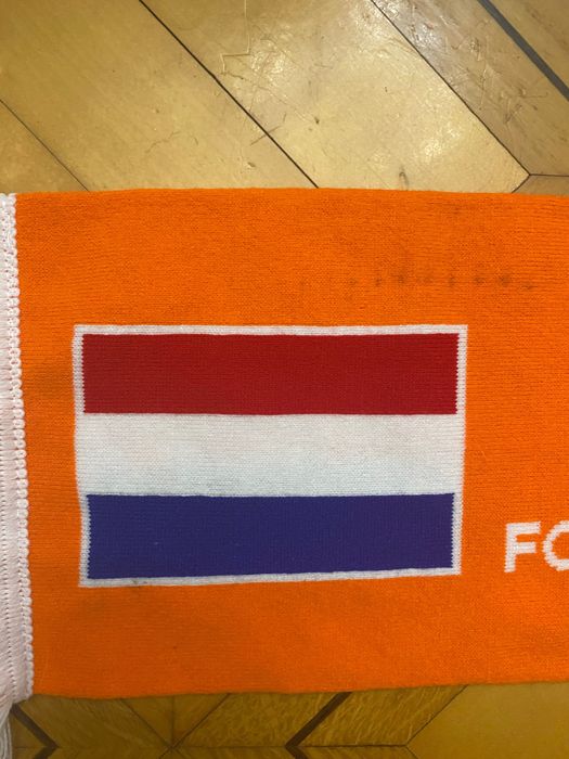 Szalik Piłkarski Holandia – Niemcy KVNB dwustronny dziany