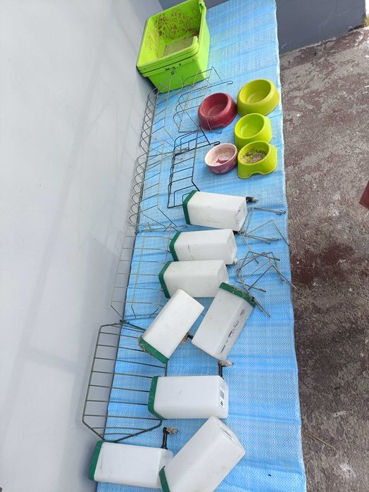 przybory do hodowli królików tanio poidła miski na siano