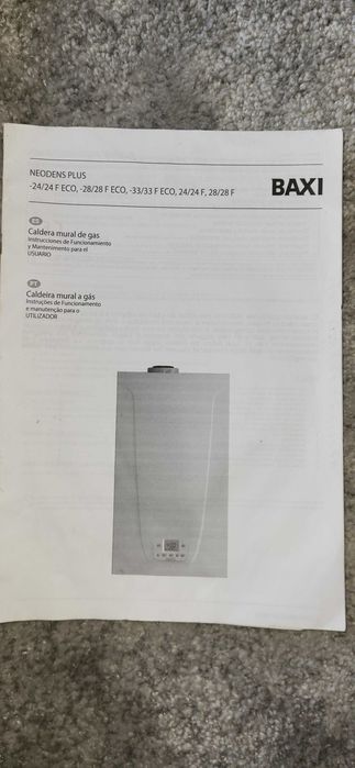 Caldeira a gás Baxi NEODENS PLUS