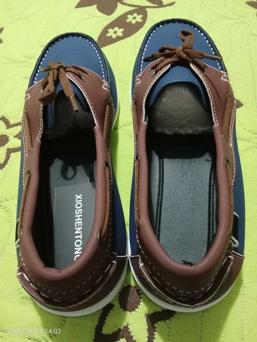 Sapatos de vela masculinos