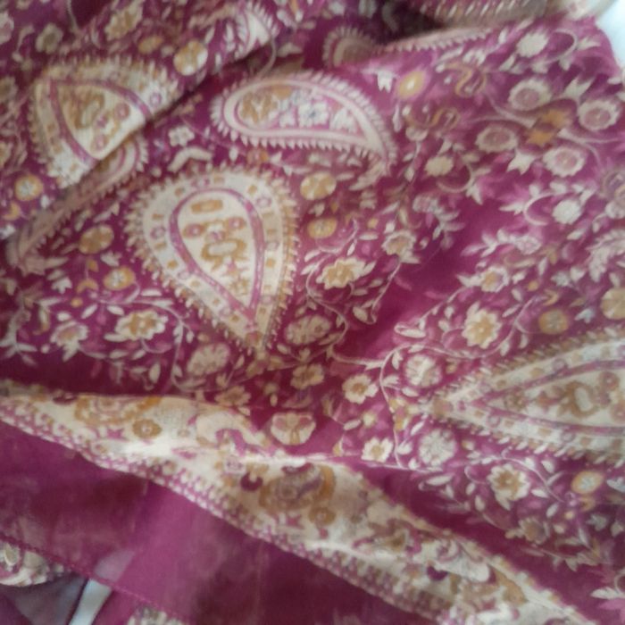 Echarpe lanidor  vermelho escuro