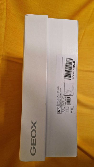 Skórzane Botki GEOX NOWE 38,5