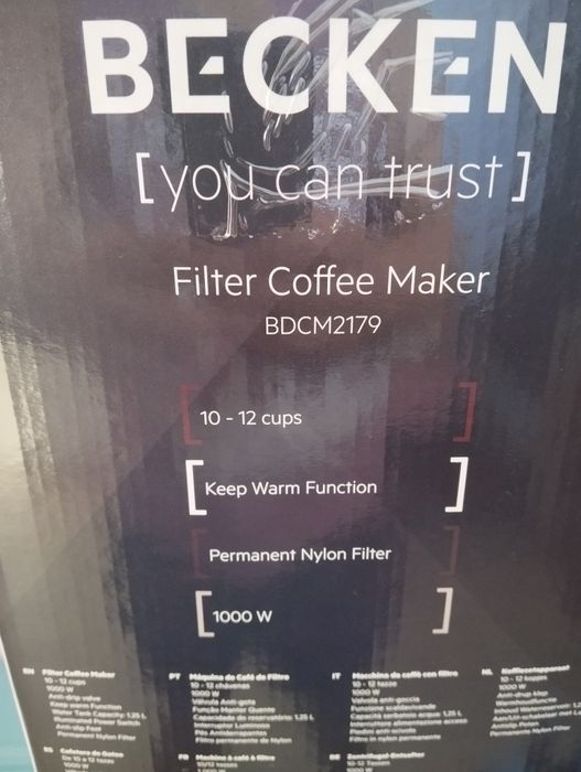 Máquina de café  em pó