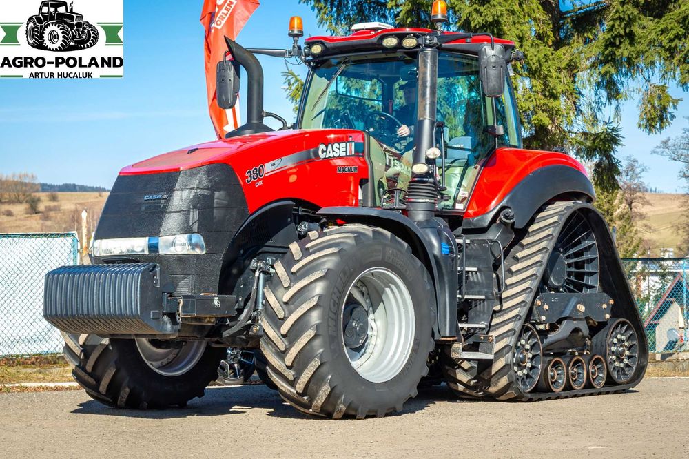 Трактор CASE MAGNUM 380 CVX ROWTRAC - 2016 - 6793м/г - GPS - AUTOPILOТ