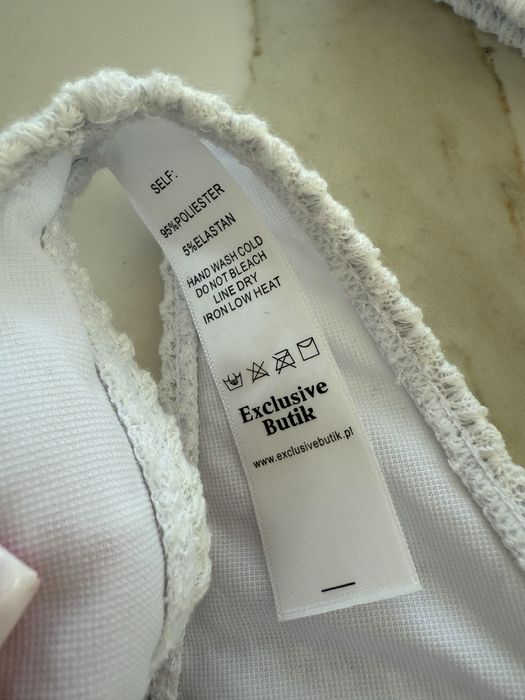 Trzy częściowy komplet strój kąpielowy i spódnica boho exclusive