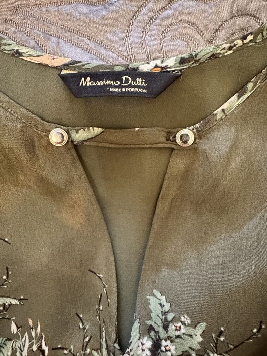 Сукня-туніка Massimo Dutti шовк, L-XL