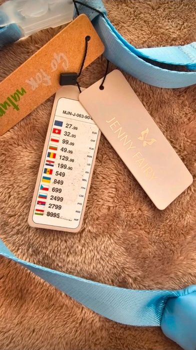 Nerka pikowana Jenny Fair jasnoniebieskia nowa z metką