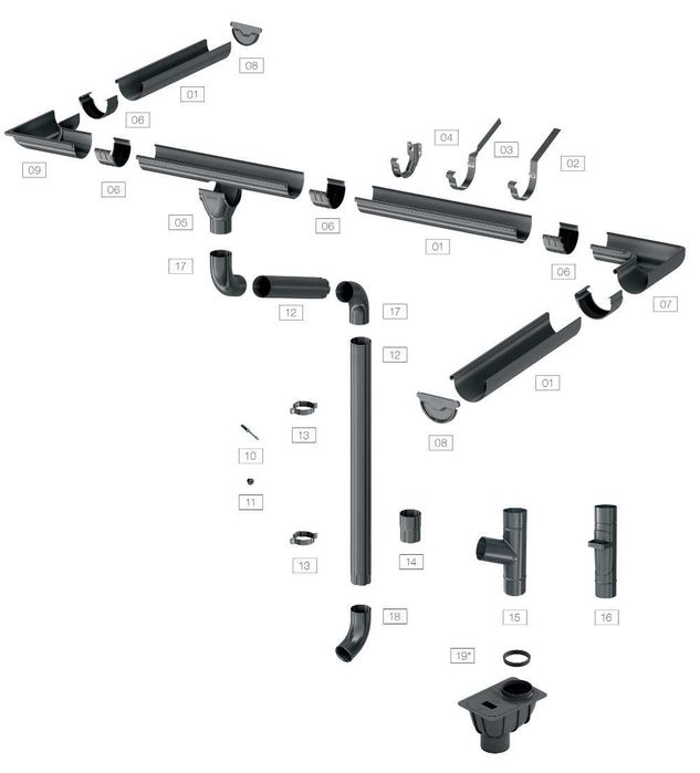 Bryza STAL - system rynnowy