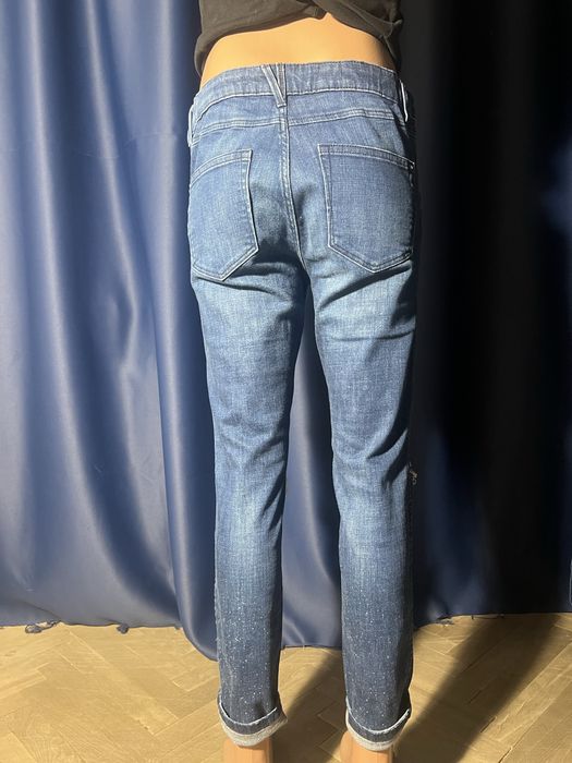 Джинсы женские тёмно-синие