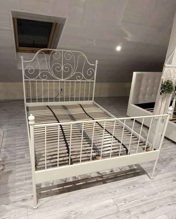 Łóżko ikea metalowe