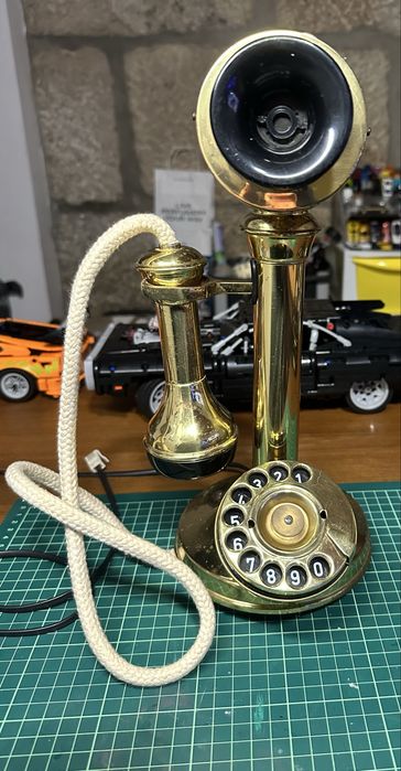 Telefone antigo estilo candlestick Astral