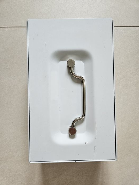 Metalkas kaseta biała 17x27,5x9,5 cm