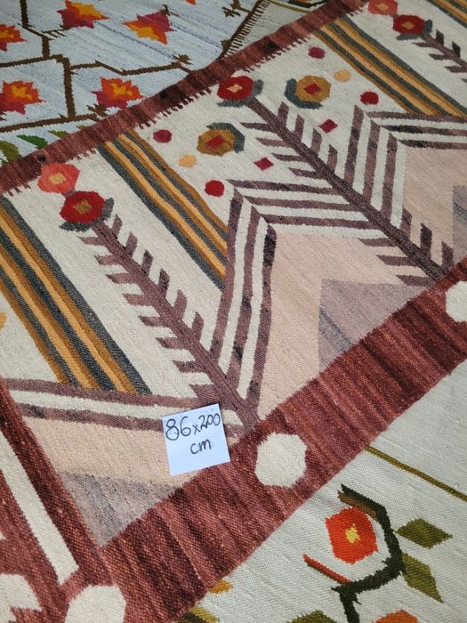 R.Orszulski,Duże piękne Cepelia kilim gobelin/inne,kolekcja Wysylka