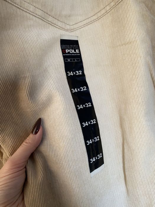 Штани вельвети чоловічі сині та бежеві !