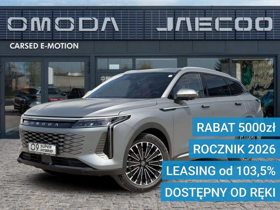 Omoda 9 Omoda 9 Universe Gray od ręki Rocznik 2026 OC/AC za 1 zł