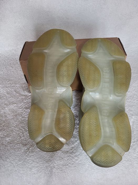 Adidasy Balenciaga Triple S clear