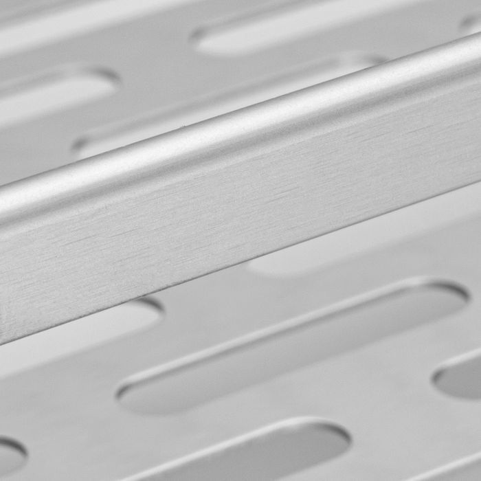 półka loftowa itaka srebrna do łazienki