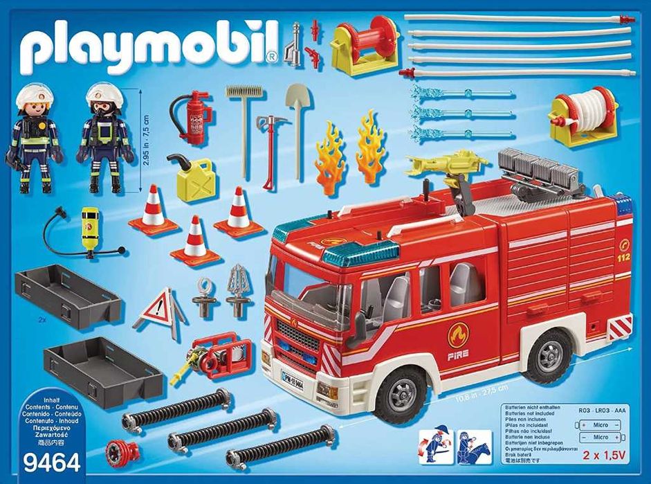 Playmobil Pojazd ratowniczy straży pożarnej 9464
