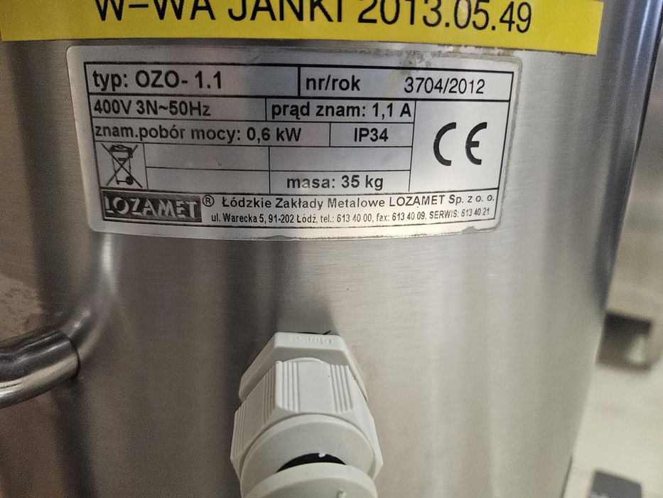 Obieraczka Ziemniaków Lozamet ozo-1.1