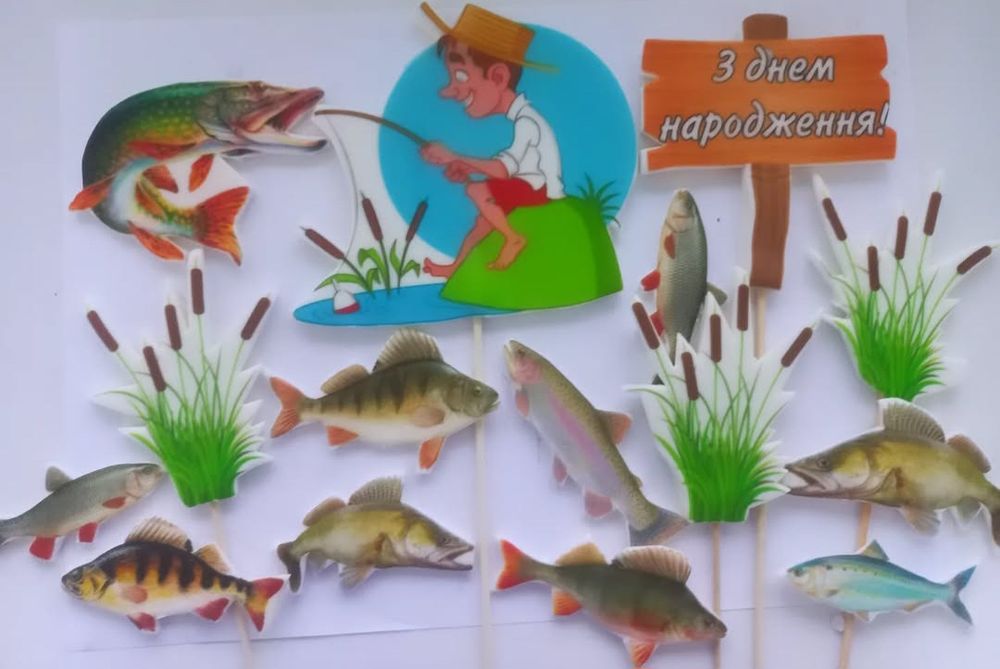 Топери на замовлення, цукрові прикраси для торта, кондитерська сировин