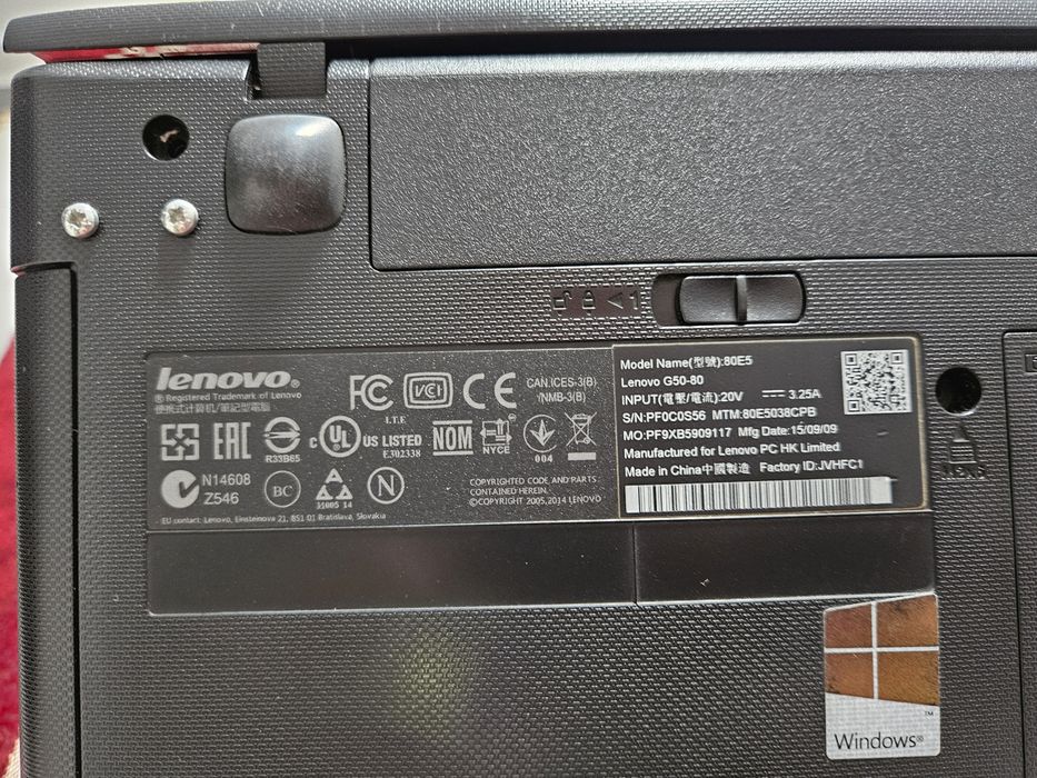 Lenovo intel i5-5200u laptop plus torba