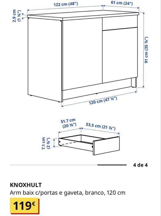 Armario de cozinha IKEA