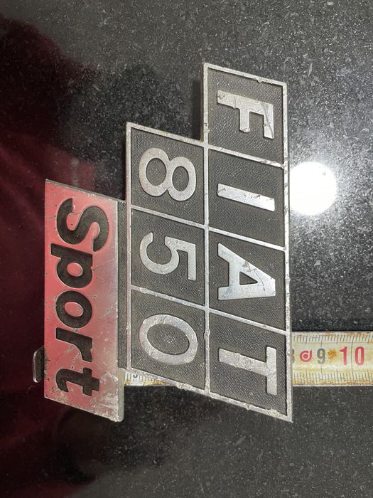 Símbolos Emblemas Fiat 1500, 850, 124 Spider, Berlina, Coupe Special