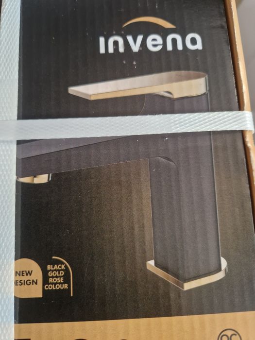 Bateria INVENA  czarny że złotym/miedzianym  .NOWA