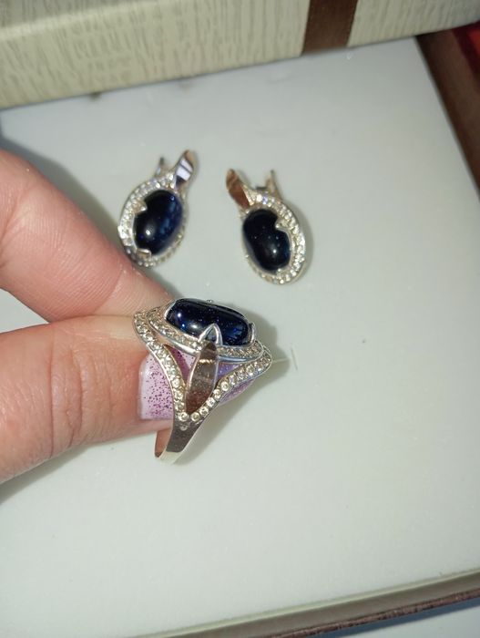 Срібний набір 21 розмір