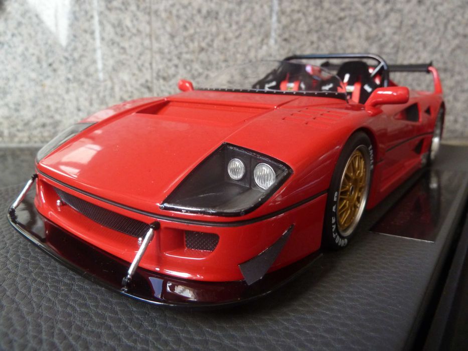1:18 Top Marques, Ferrari F40 LM Beurlys Barchetta, AutoArt Minichamps