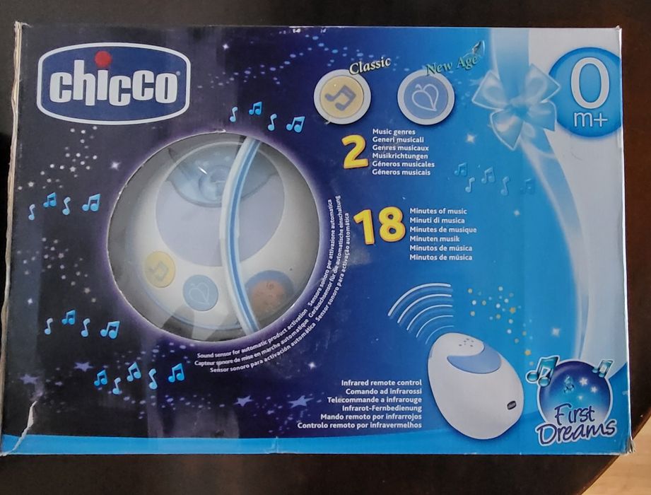 Móbile de berço da linha "First Dreams" da Chicco