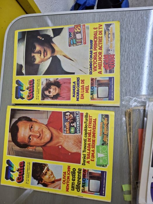 Revistas tv guia vintage