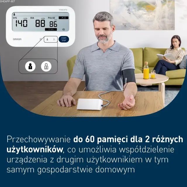 Тонометр Omron M3 Comfort Afib (HEM-7196-FLE)