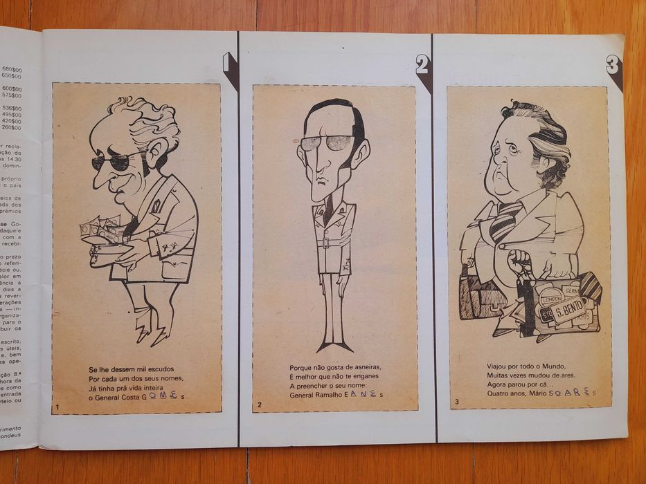 Caderneta completa Figuras & Figurões