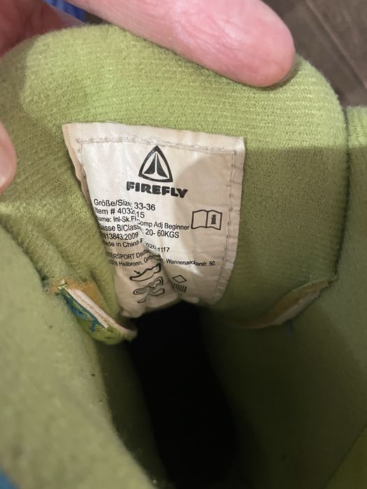 Ролики firefly 33-36