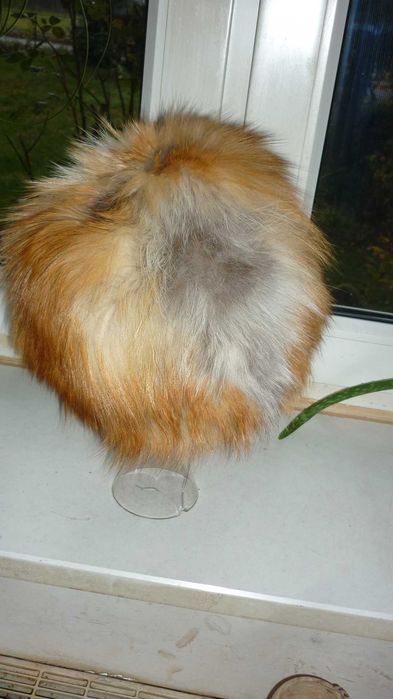 Canadian Hat--Czapka futrzana- lis rudy