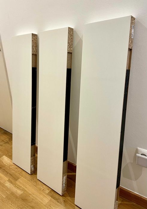3 LACK Estante de parede, branco, 110x26 cm (Ikea)