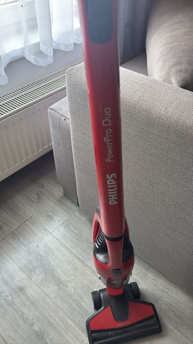 Odkurzacz pionowy Philips PowerPro Duo FC6162 czerwony (M2)
