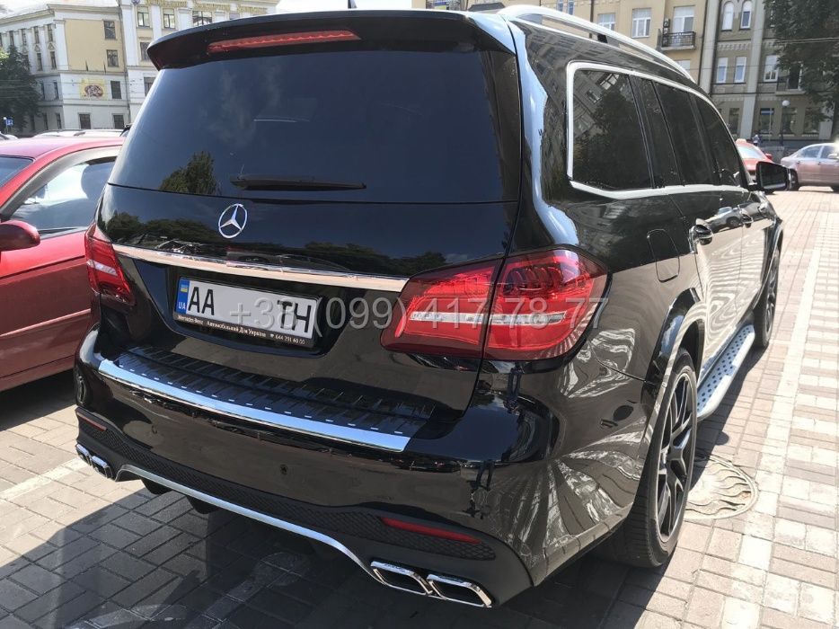 Обвес Mercedes AMG GLS 63 GLS63 X166 W166 Бампер Арки Решетка Насадки