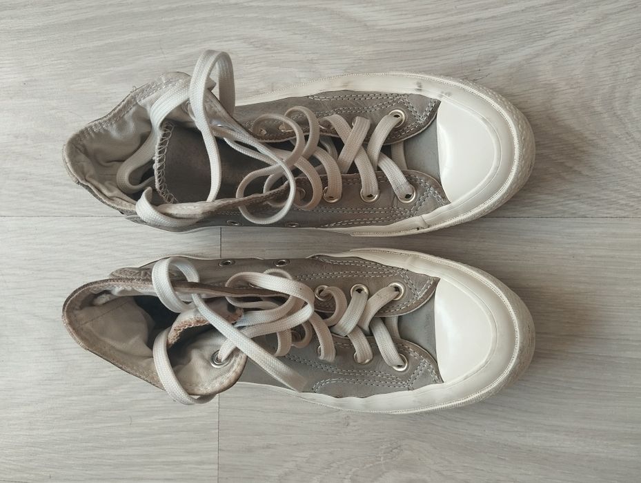 Високі кеди Converse шкіряні