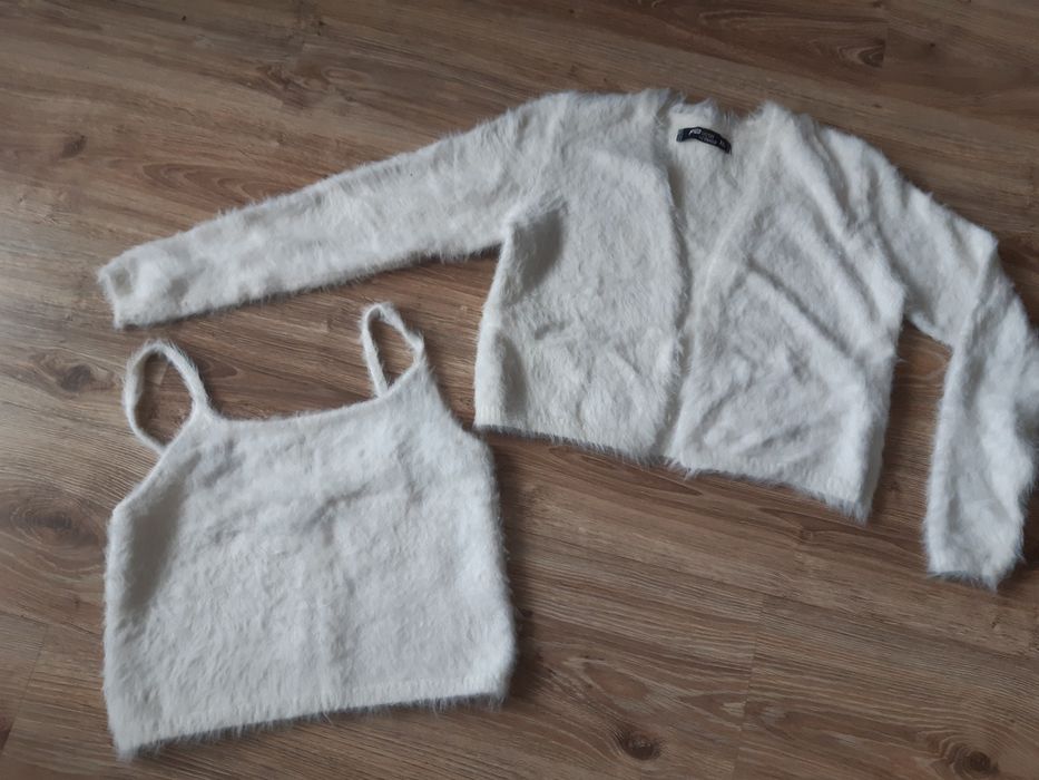 Sweterek komplet damski XS